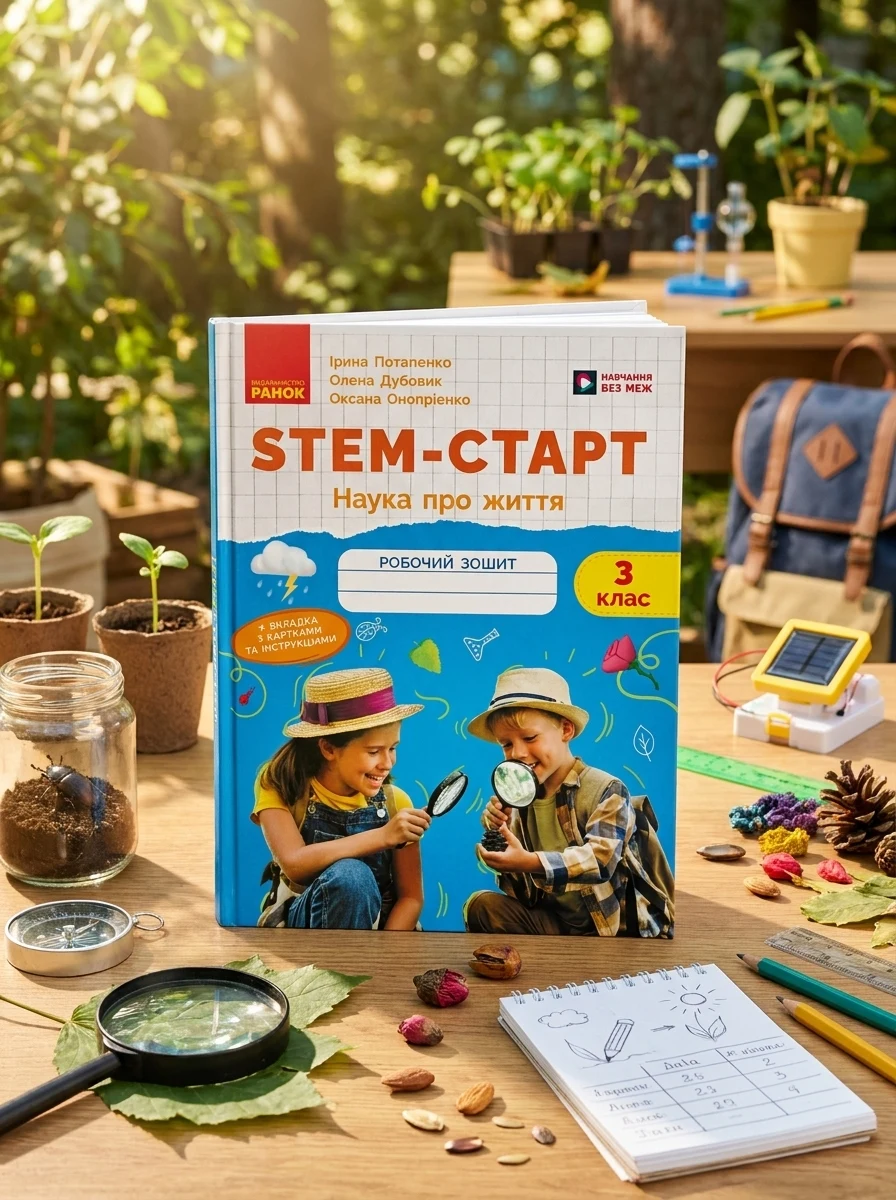 STEM-Старт. Зошит для учня. Наука про життя. 3 клас — Дитяча література