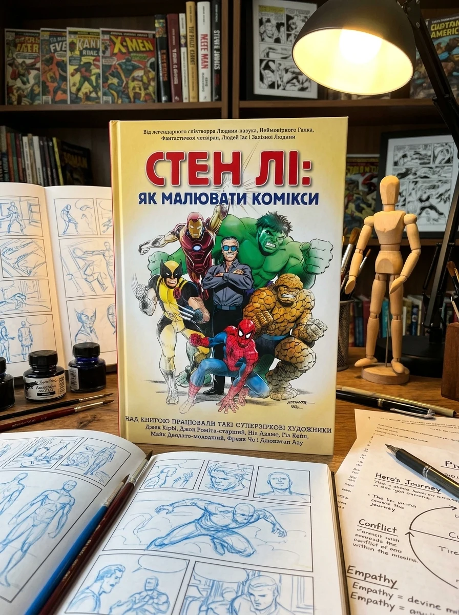 Стен Лі. Як малювати комікси — Комікси та манґи