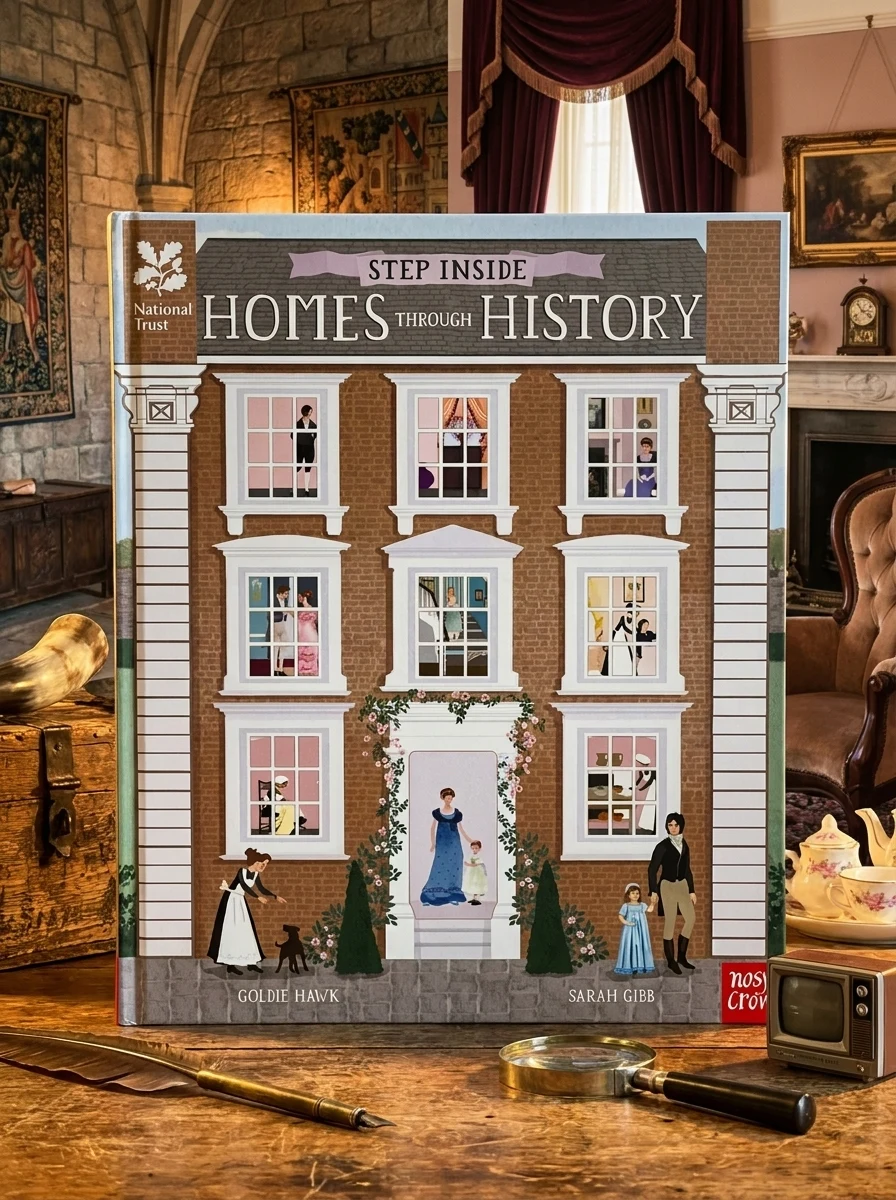 Step Inside Homes Through History — Дитяча література