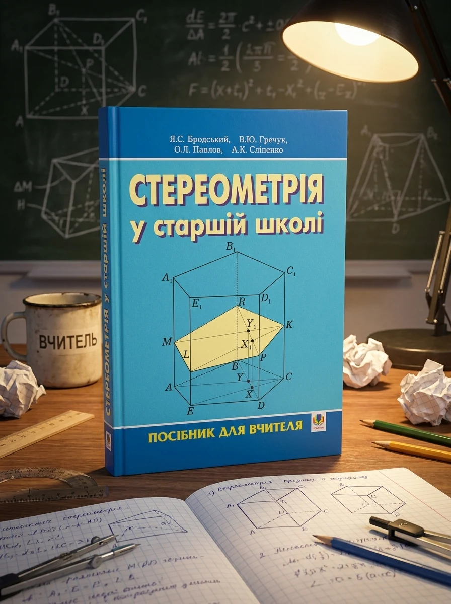 Стереометрія у старшій школі. Посібник для вчителя — фото 2