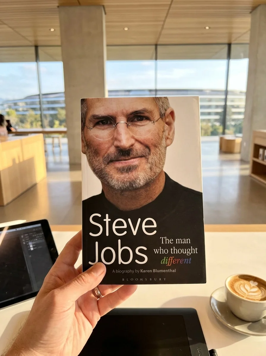 Steve Jobs the Man Who Thought Different — Карен Блюменталь, обкладинка