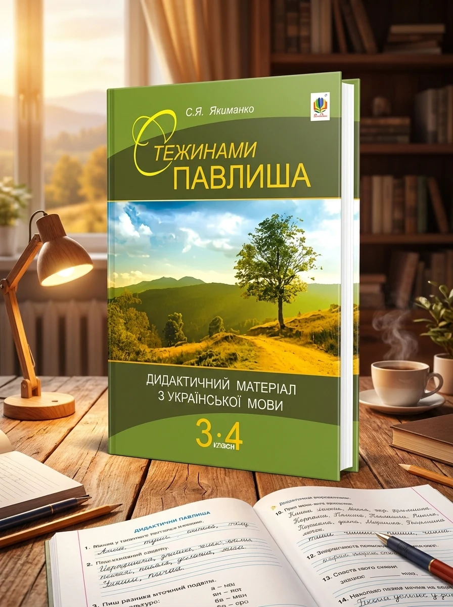 Стежинами Павлиша. Дидактичний матеріал з української мови. 3-4 класи