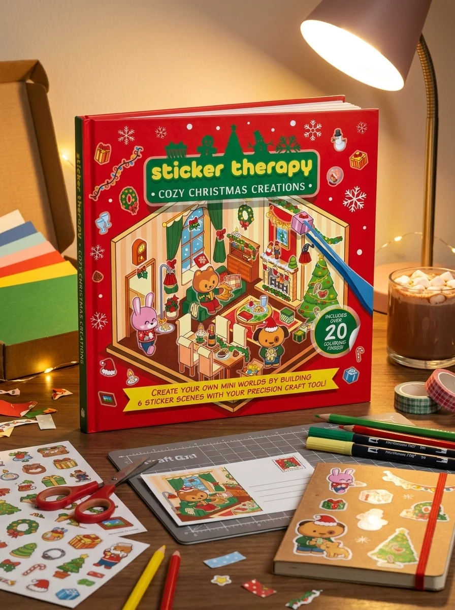 Sticker Therapy: Cozy Christmas Creations — Дім, сім'я, релігія