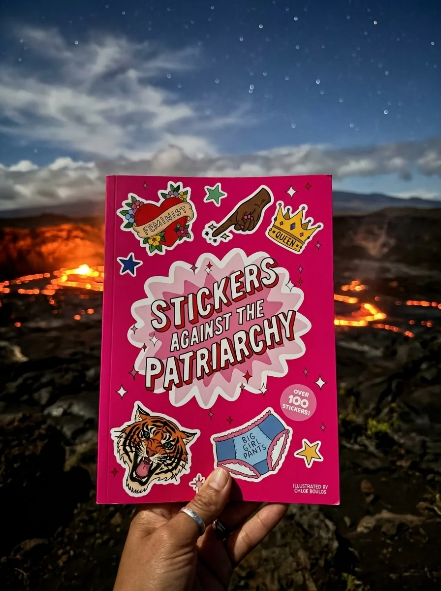 Stickers Against the Patriarchy. A Little Sticker Book — Skittledog, обкладинка