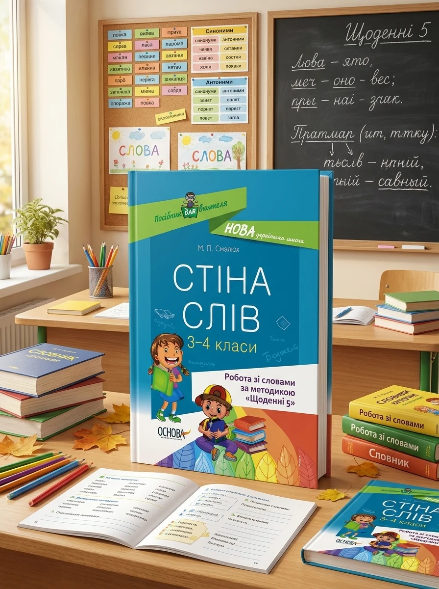 Стіна слів. Робота зі словами. 3-4 клас. Посібник для вчителя — фото 2