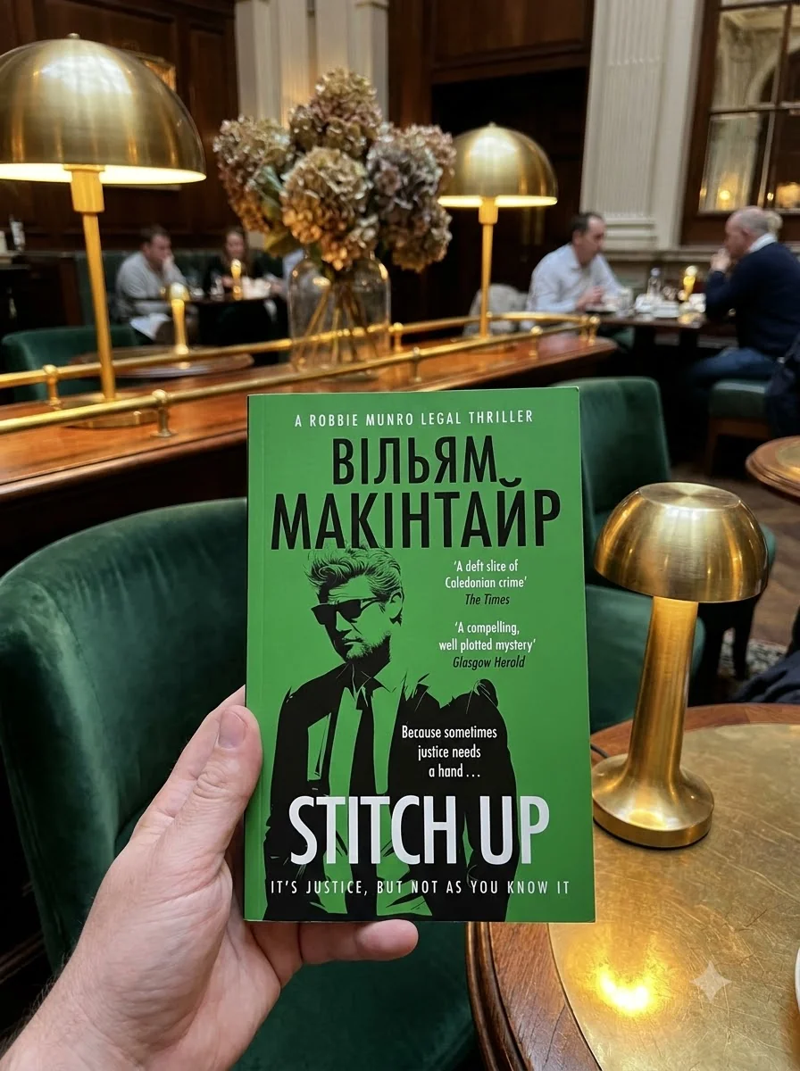Stitch Up. The Robbie Munro Legal Thriller series. Book 9 — Вільям Макінтайр, обкладинка