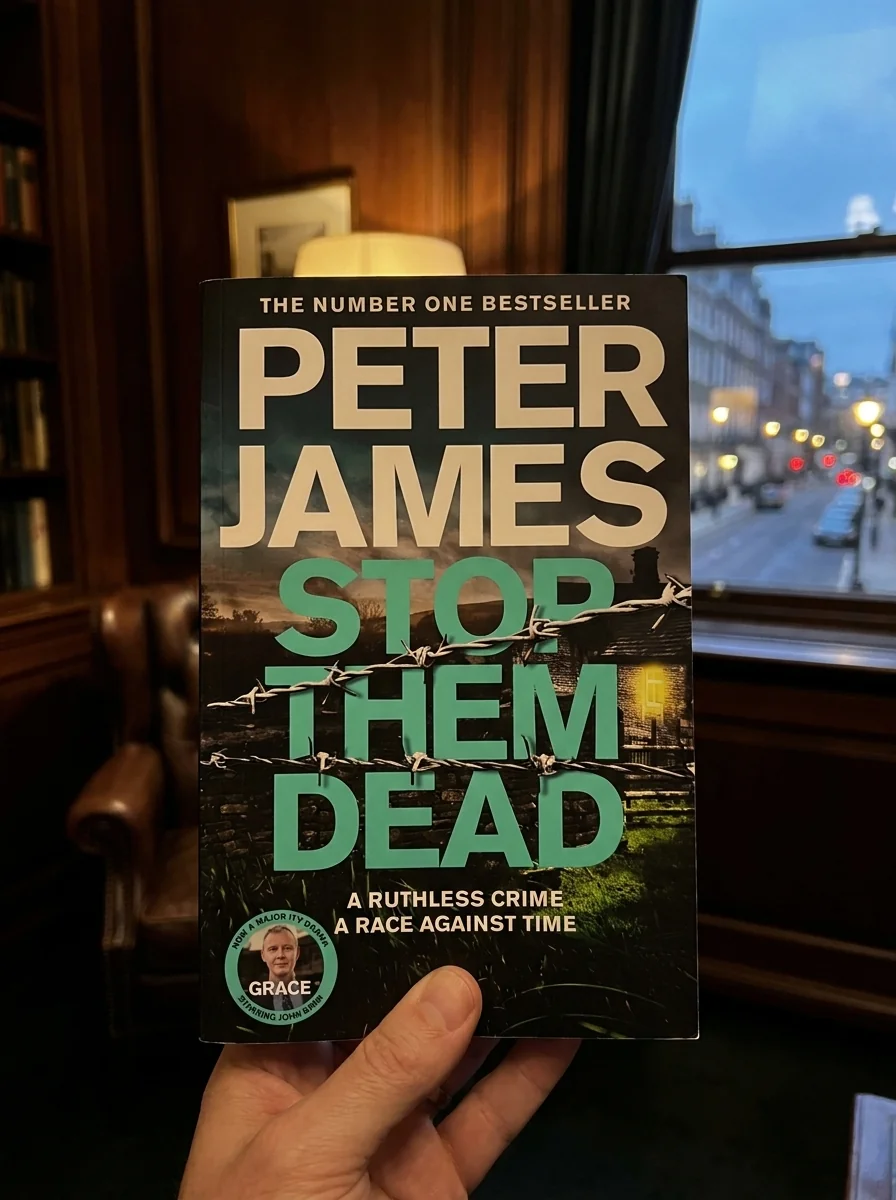 Stop Them Dead — Peter James, обкладинка
