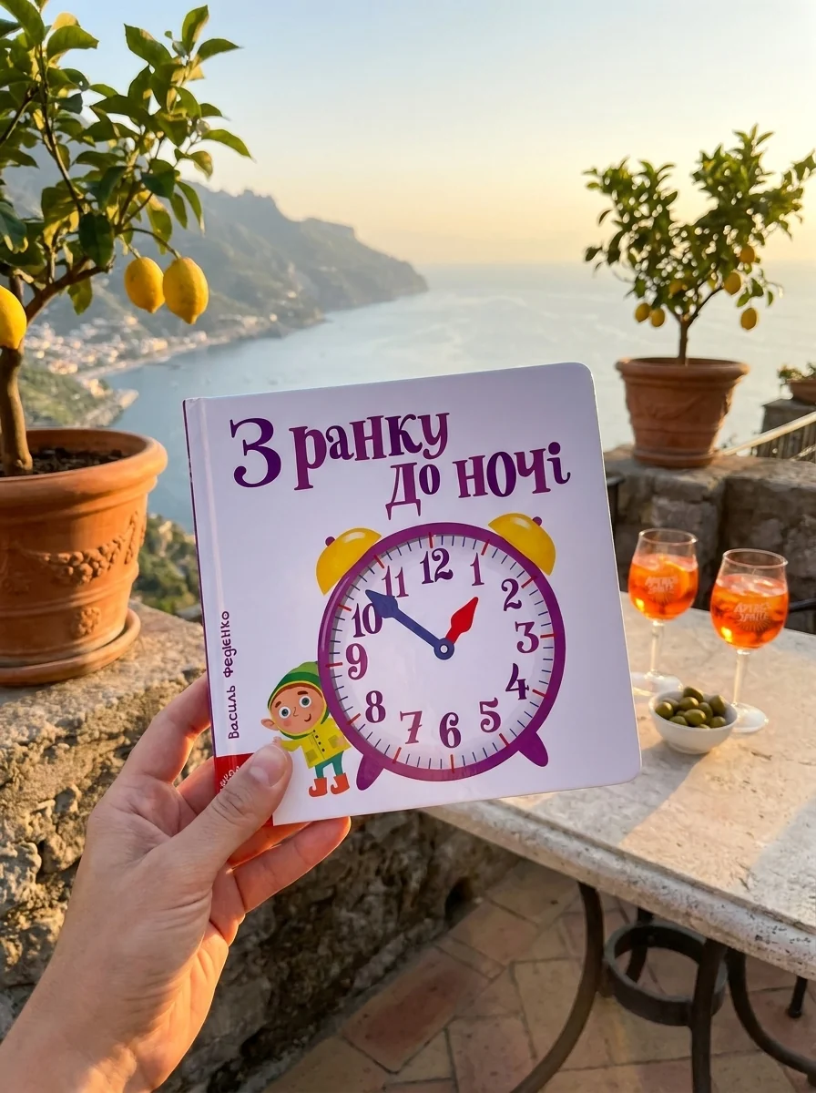 Сторінки-цікавинки. З ранку до ночі — Дитячі подарункові книги