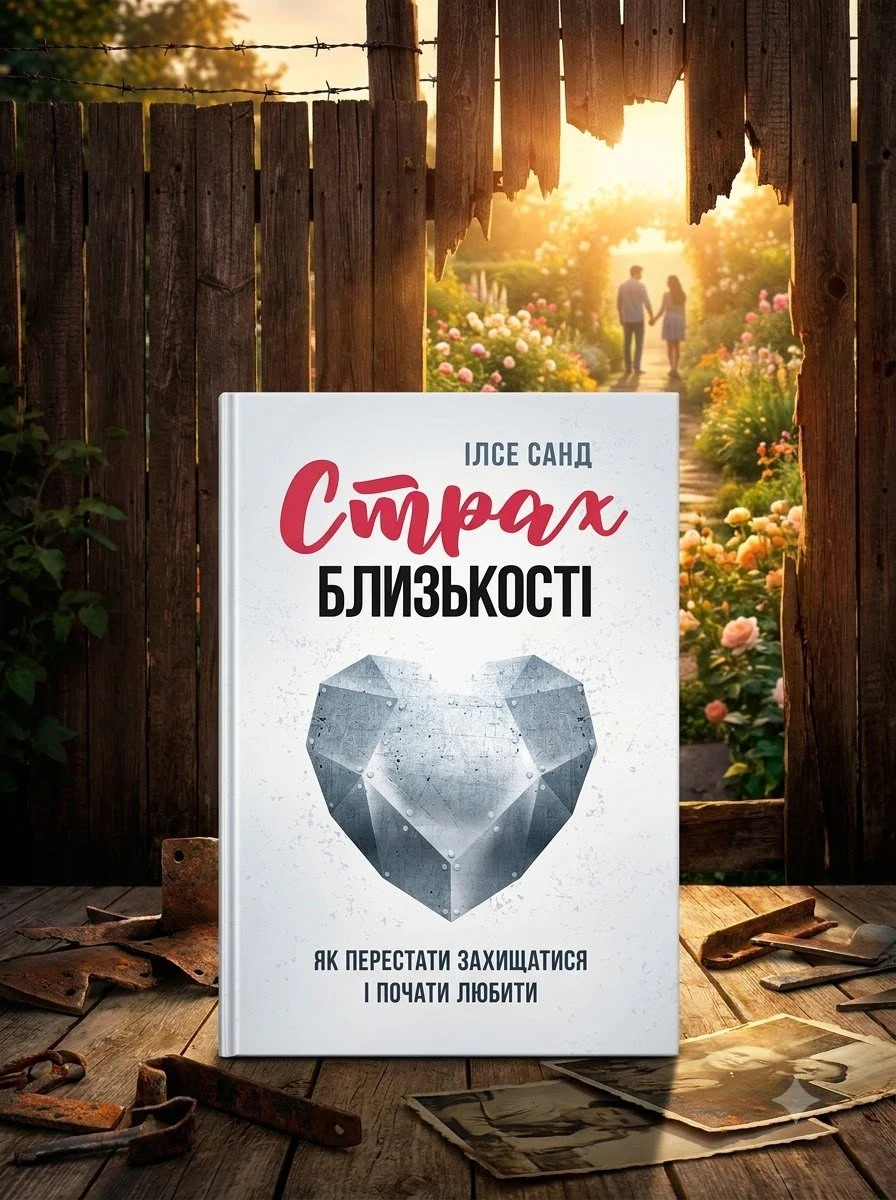 Страх близькості: як перестати захищатися і почати любити — Ілсе Санд, обкладинка