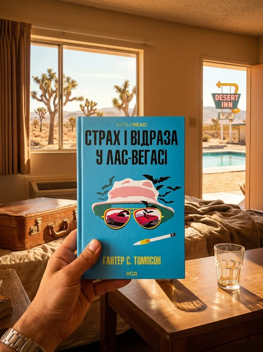 «Страх і відраза у Лас-Вегасі» Гантера Томпсона — Художня література