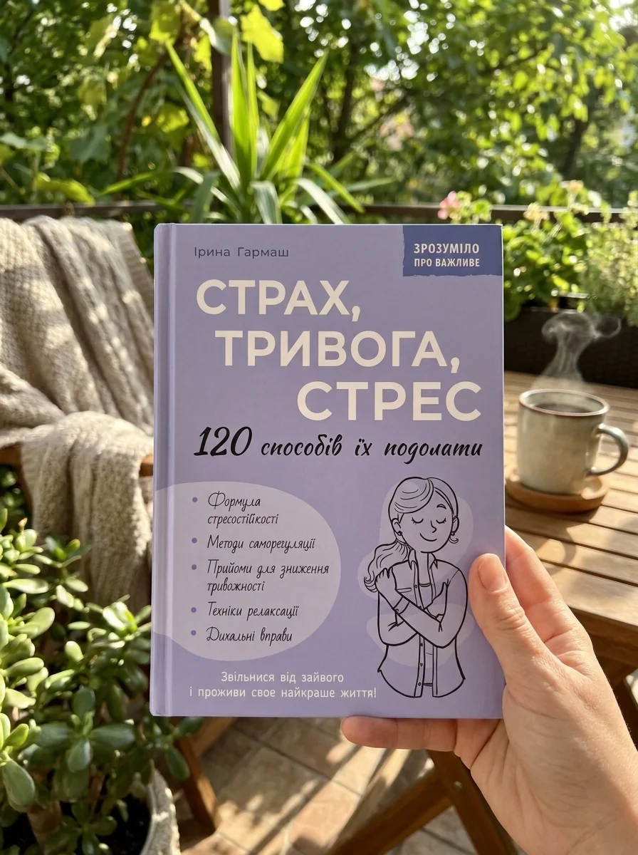 Страх, тривога, стрес. 120 способів їх подолати — фото 2
