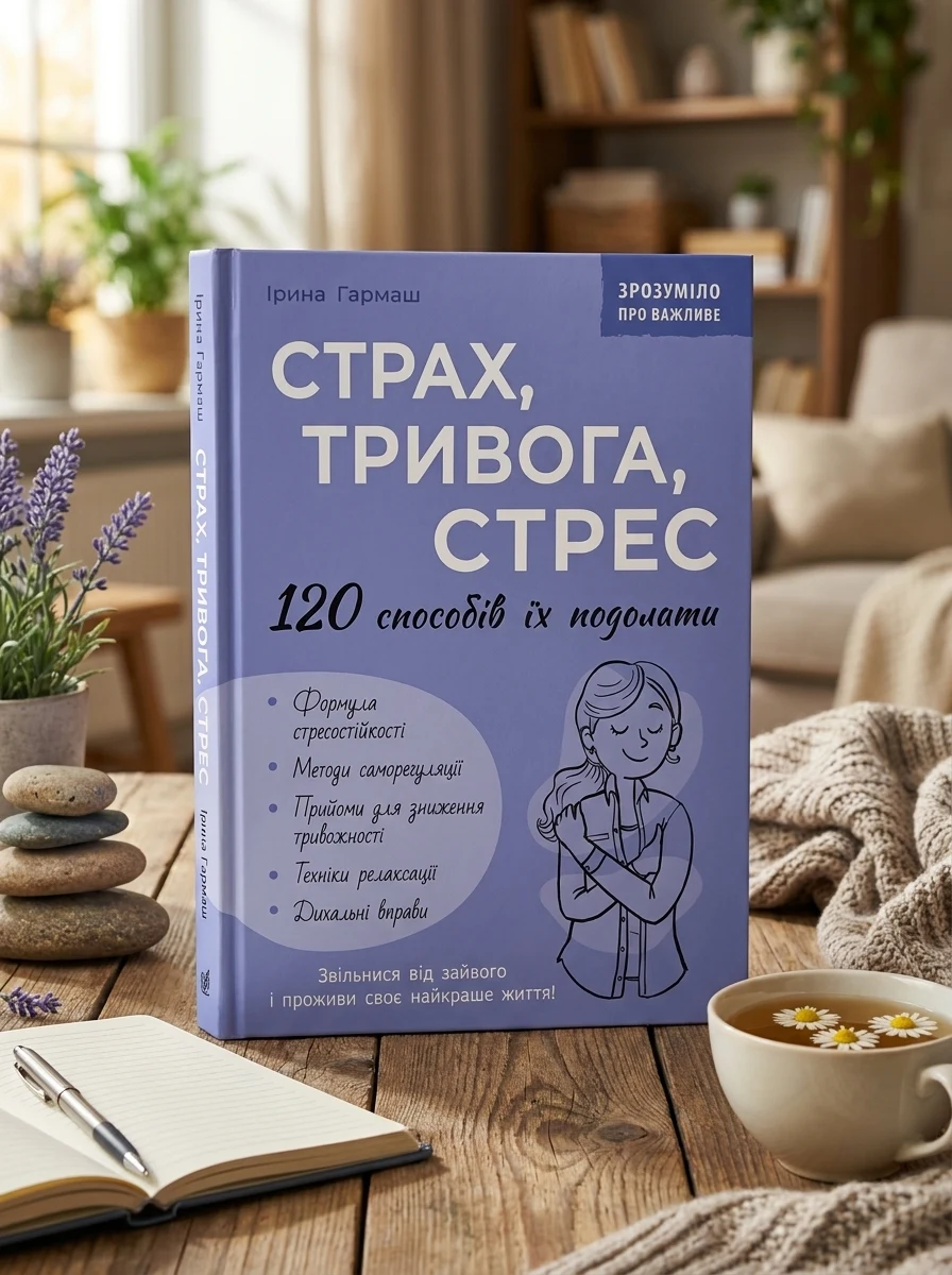 Страх, тривога, стрес. 120 способів їх подолати — Наука та психологія