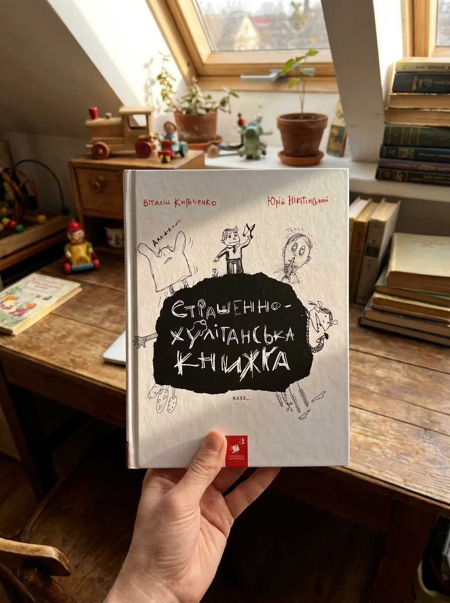 Страшенно-хуліганська книжка — Кириченко В., обкладинка