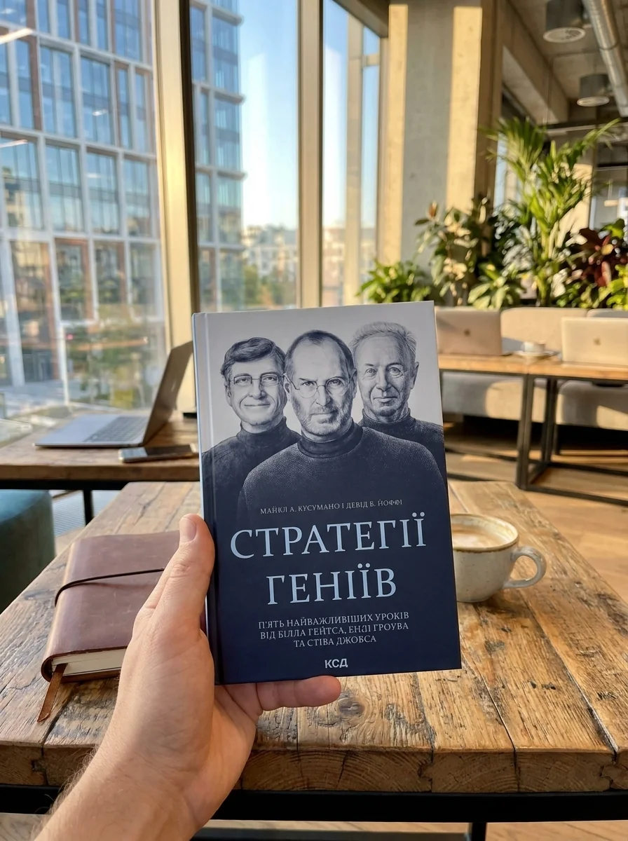 Стратегії геніїв. П'ять найважливіших уроків від Білла Ґейтса, Енді Ґроува та Стіва Джобса — Бізнес та саморозвиток