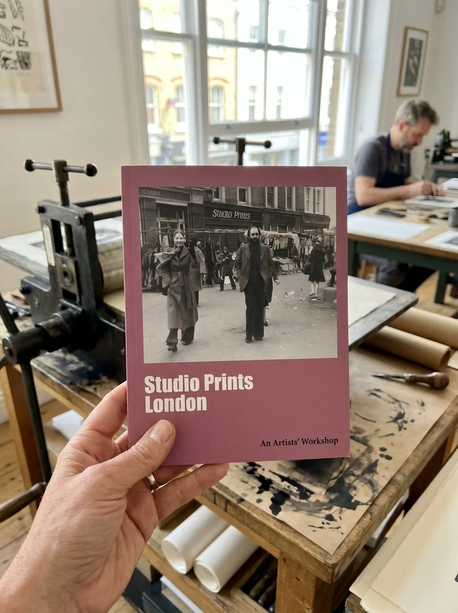 Studio Prints. London — Гвідо Ребеккіні, обкладинка