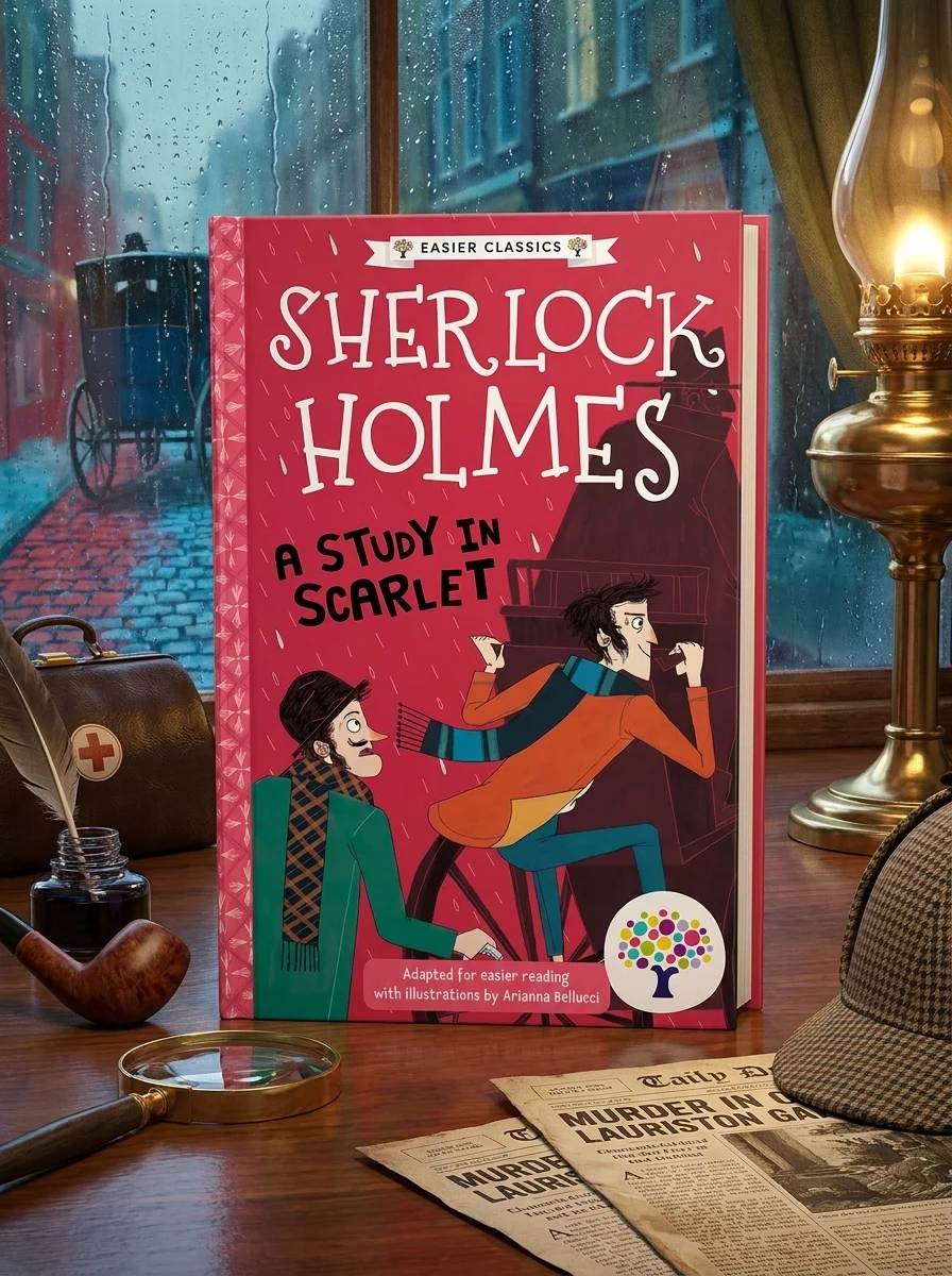 Study in Scarlet: Accessible Easier Edition