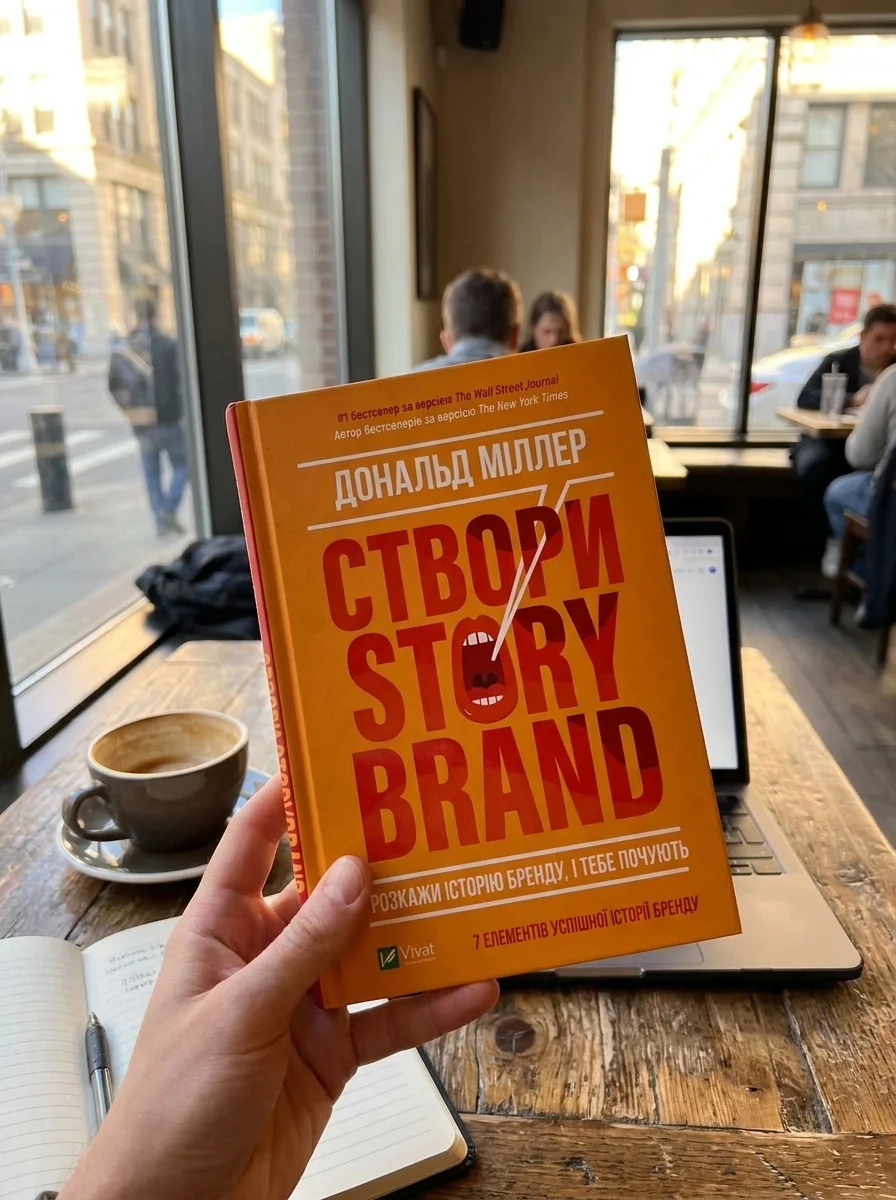 Створи StoryBrand. Розкажи історію бренду, і тебе почують — Міллер Дональд, обкладинка