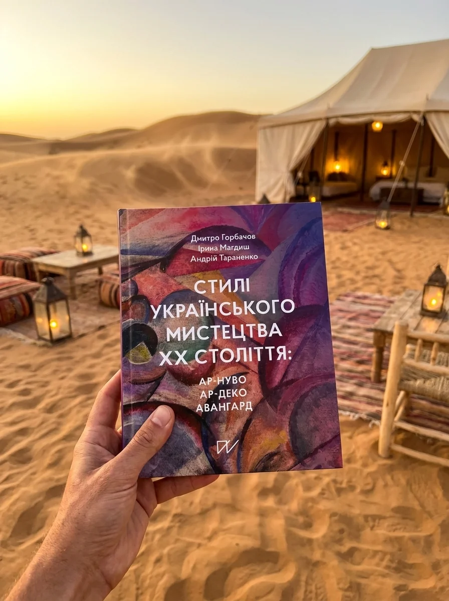 Стилі українського мистецтва XX століття: ар-нуво, ар-деко, авангард — Дмитро Горбачов, обкладинка