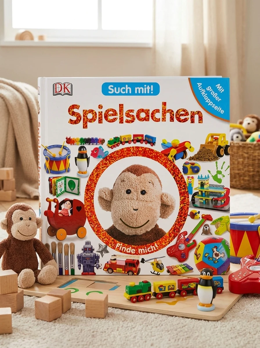 Such mit. Spielsachen. Ab 18 Monaten, обкладинка