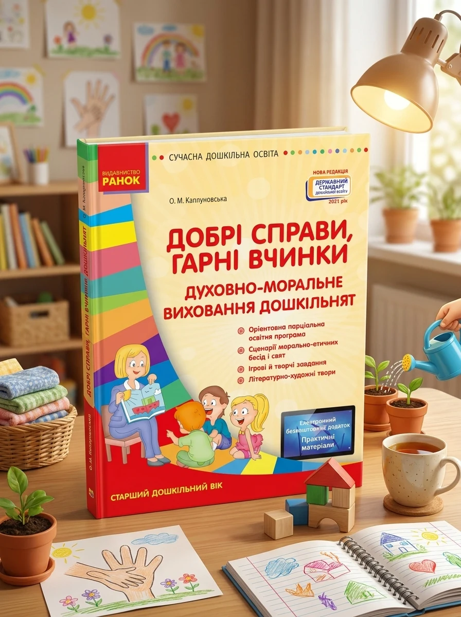 Сучасна дошкільна освіта. Добрі справи, гарні вчинки. Духовно-моральне виховання дошкільнят. Старший дошкільний вік — Дім, сім'я, релігія