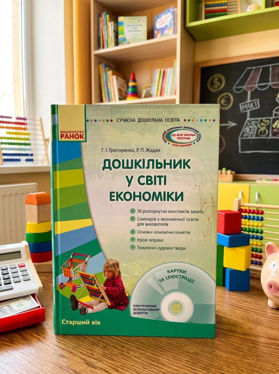 Сучасна дошкільна освіта. Дошкільник у світі економіки. Старший вік + CD-Диск — Дім, сім'я, релігія