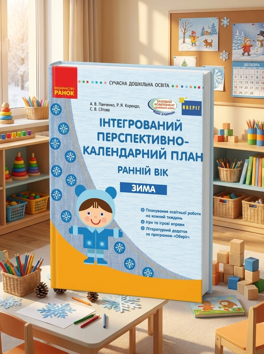 Сучасна дошкільна освіта. Інтегрований перспективно-календарний план. Ранній вік. Зима — Дім, сім'я, релігія