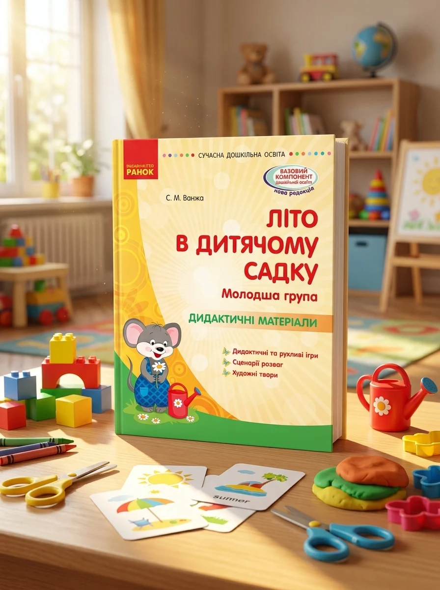 Сучасна дошкільна освіта. Літо в дитячому садку. Молодша група. Дидактичні матеріали — Дім, сім'я, релігія