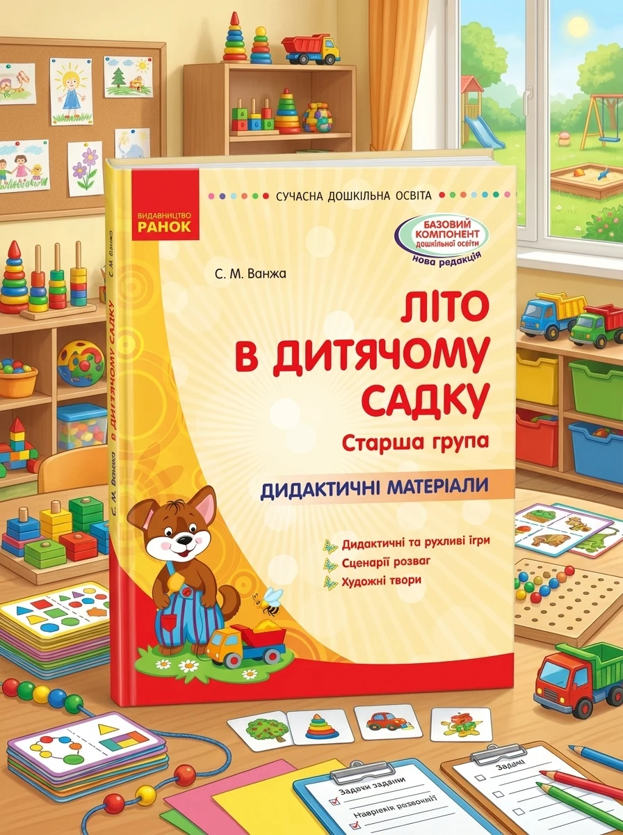 Сучасна дошкільна освіта. Літо в дитячому садку. Старша група. Дидактичні матеріали — Дім, сім'я, релігія