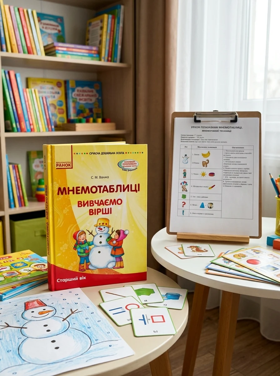 Сучасна дошкільна освіта. Мнемотехніка. Вивчення віршів. Старший вік — Наука та психологія