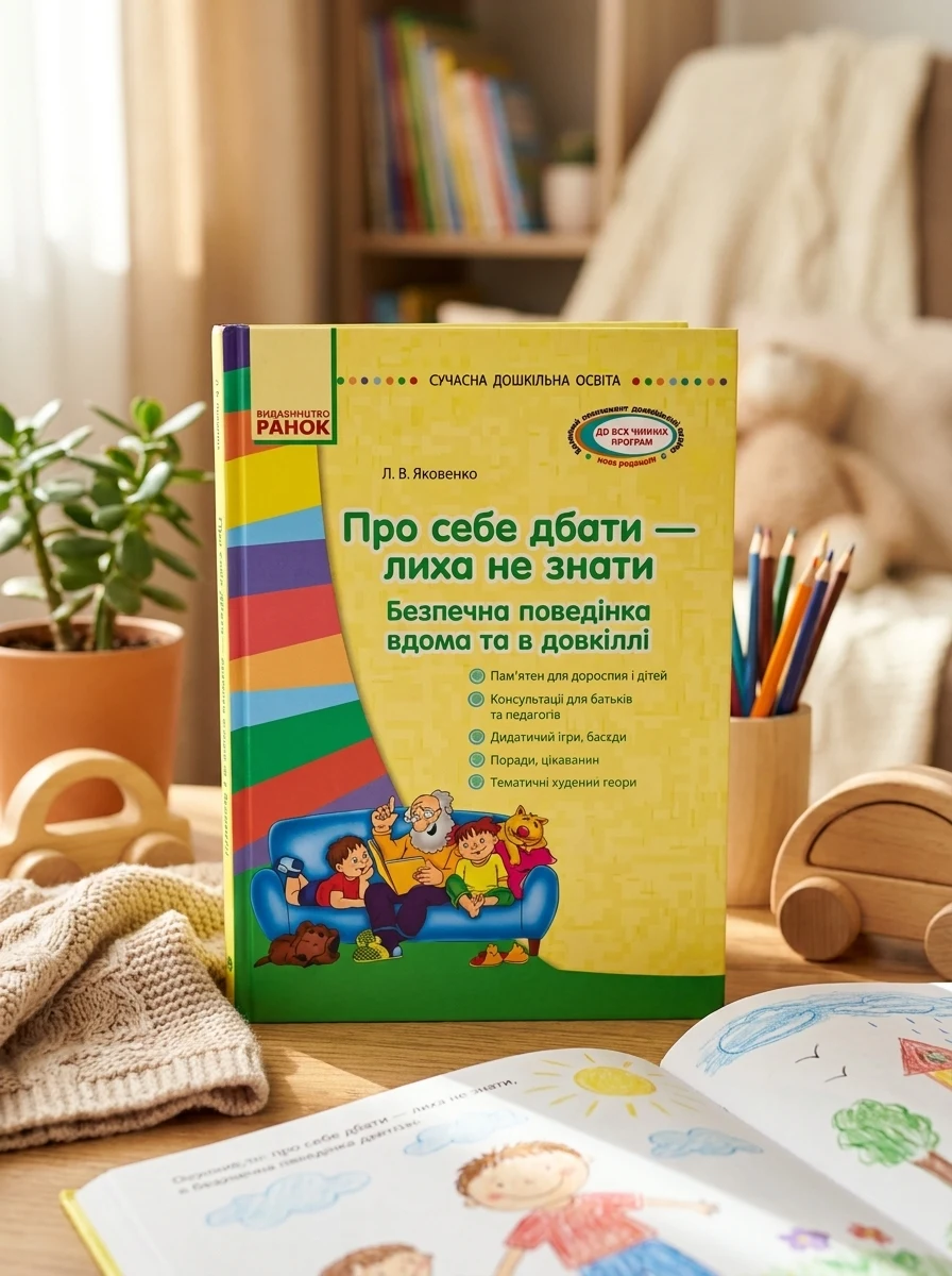 Сучасна дошкільна освіта. Про себе дбати - лиха не мати. Методичний посібник — Наука та психологія