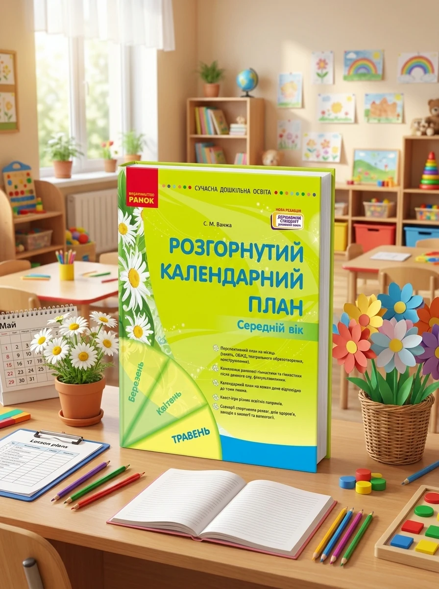 Сучасна дошкільна освіта. Розгорнутий календарний план. Травень. Середній вік — Дім, сім'я, релігія