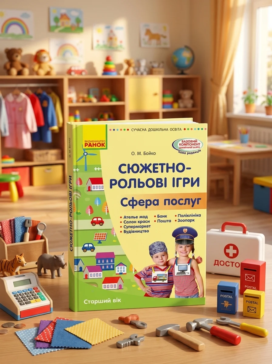 Сучасна дошкільна освіта. Сюжетно-рольові ігри "Сфера послуг" — Наука та психологія