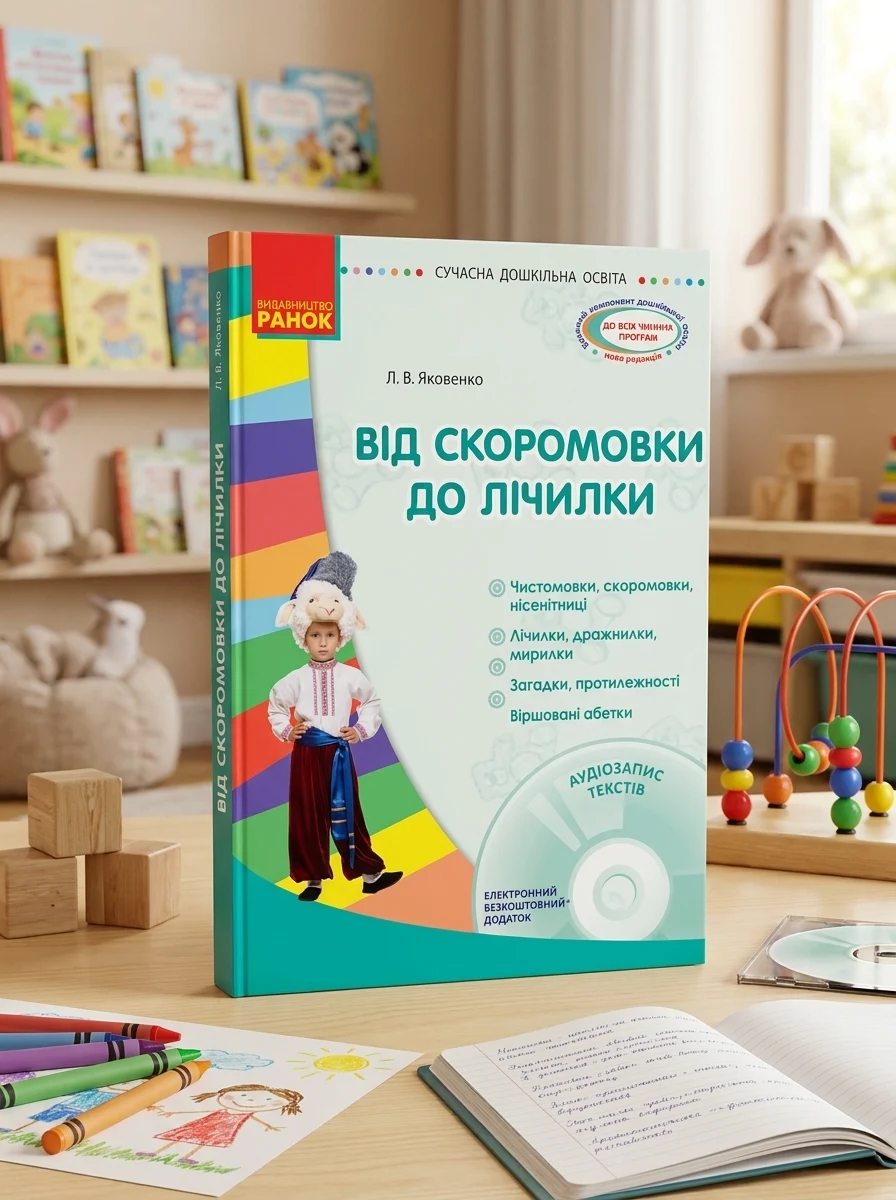 Сучасна дошкільна освіта. Від скоромовки до лічилки + CD-диск — Дім, сім'я, релігія