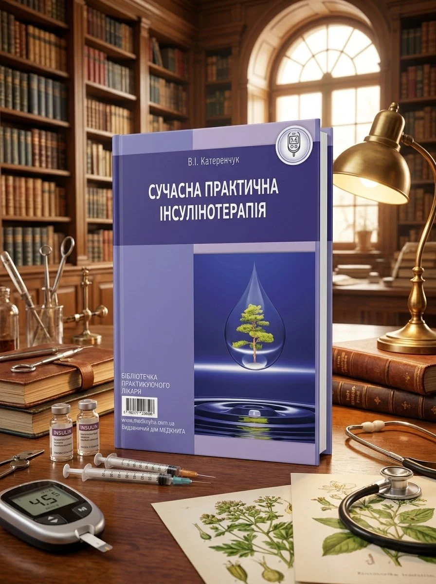 Сучасна практична інсулінотерапія — Катеренчук В.І., обкладинка