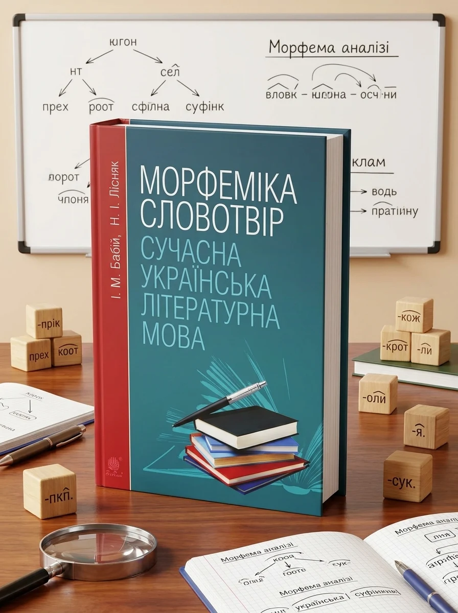 Сучасна українська літературна мова. Морфеміка. Словотвір — Вивчення мов