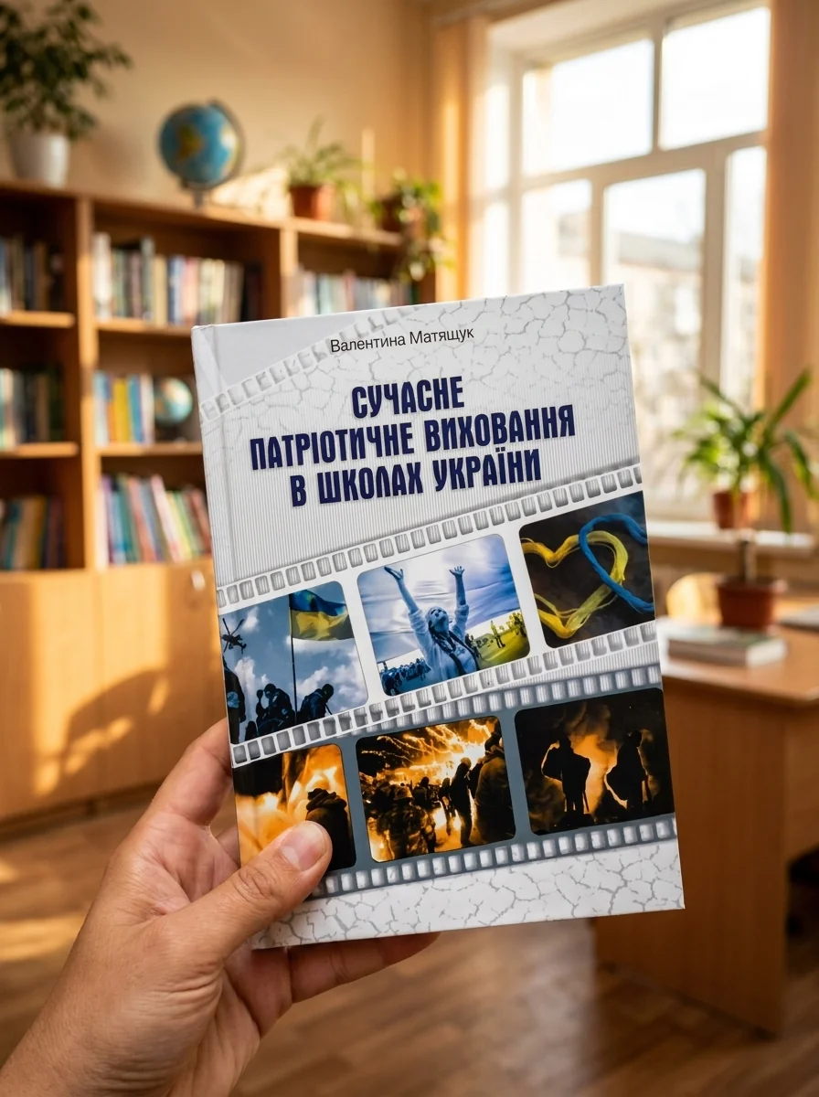 Сучасне патріотичне виховання в школах України — Матящук Валентина, обкладинка