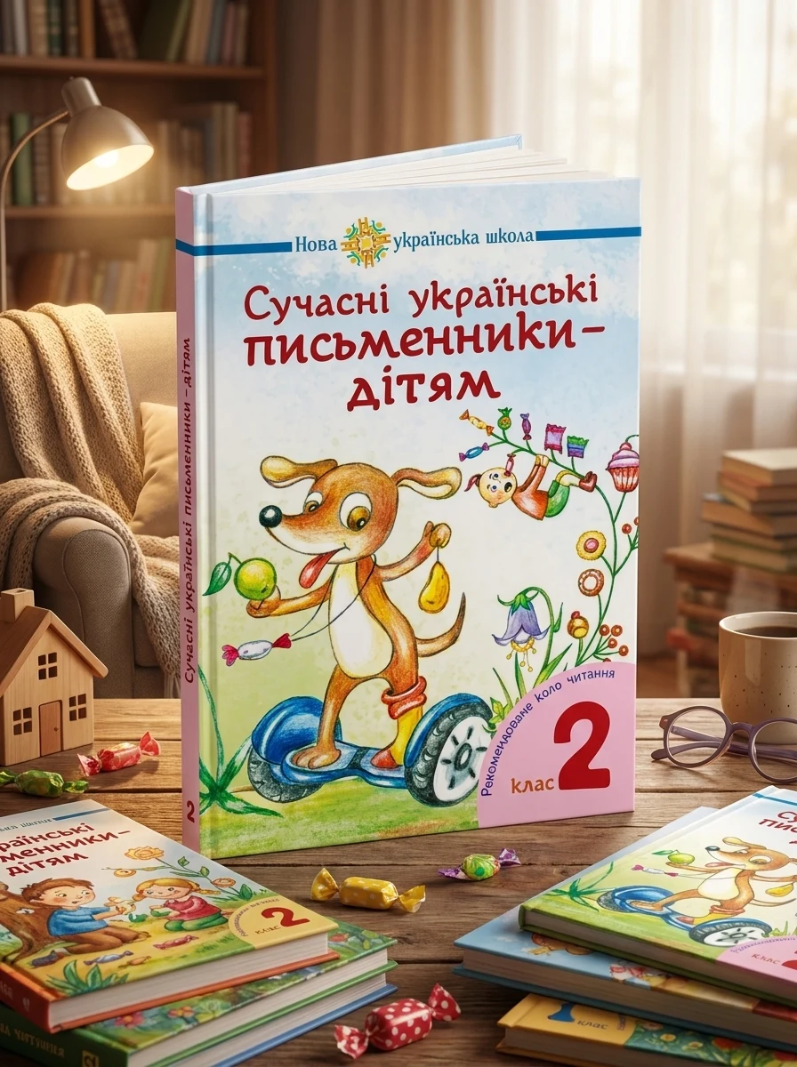 Сучасні українські письменники — дітям. Рекомендоване коло читання. 2 клас — фото 2