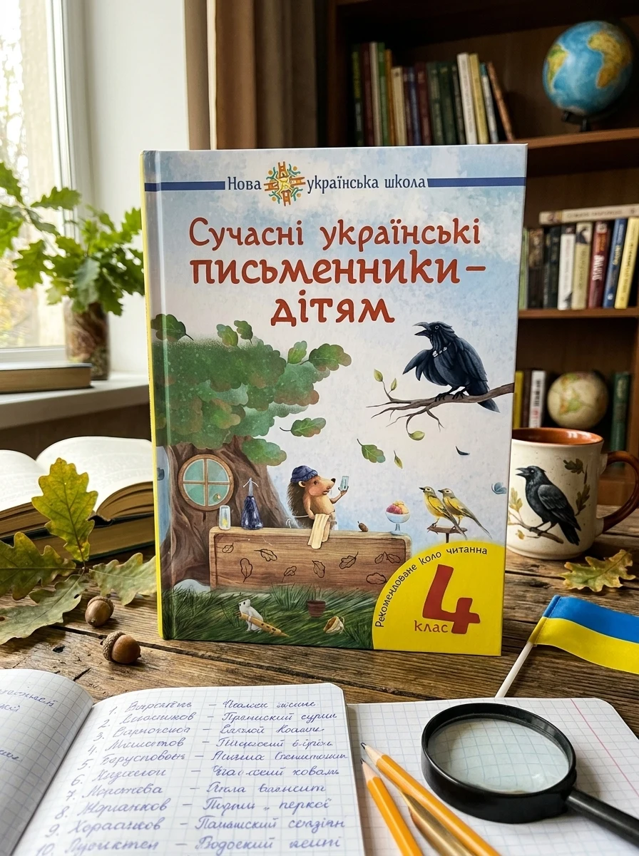 Сучасні українські письменники — дітям. Рекомендоване коло читання. 4 клас — фото 2