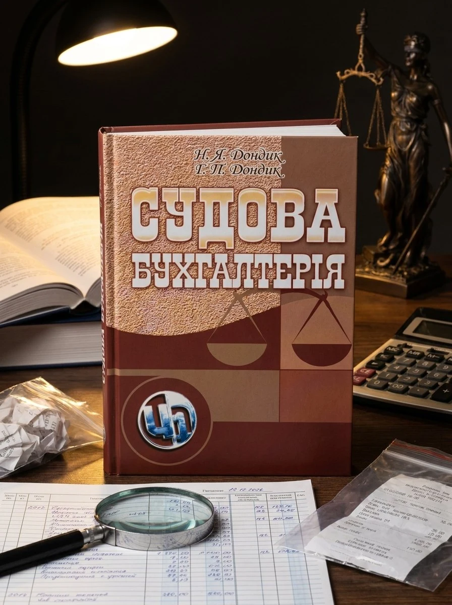 Судова бухгалтерія. Навчальний посібник рекомендовано МОН України — Дондик Н.Я., обкладинка