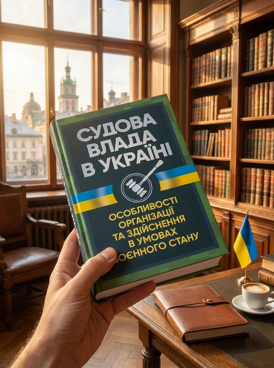 Судова влада в Україні. Особливості організації та здійснення в умовах воєнного стану — Історія та публіцистика