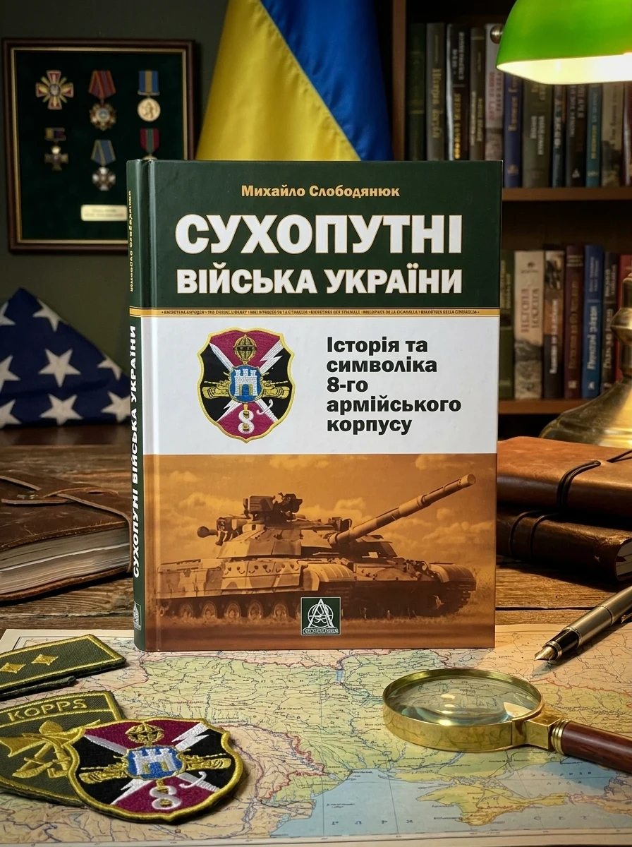 Сухопутні війська України. Історія та символіка 8-го армійського корпусу — Історія та публіцистика