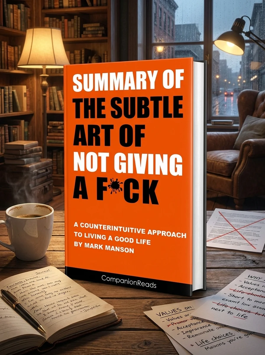 Summary of the Subtle Art of Not Giving a F*ck — Книги