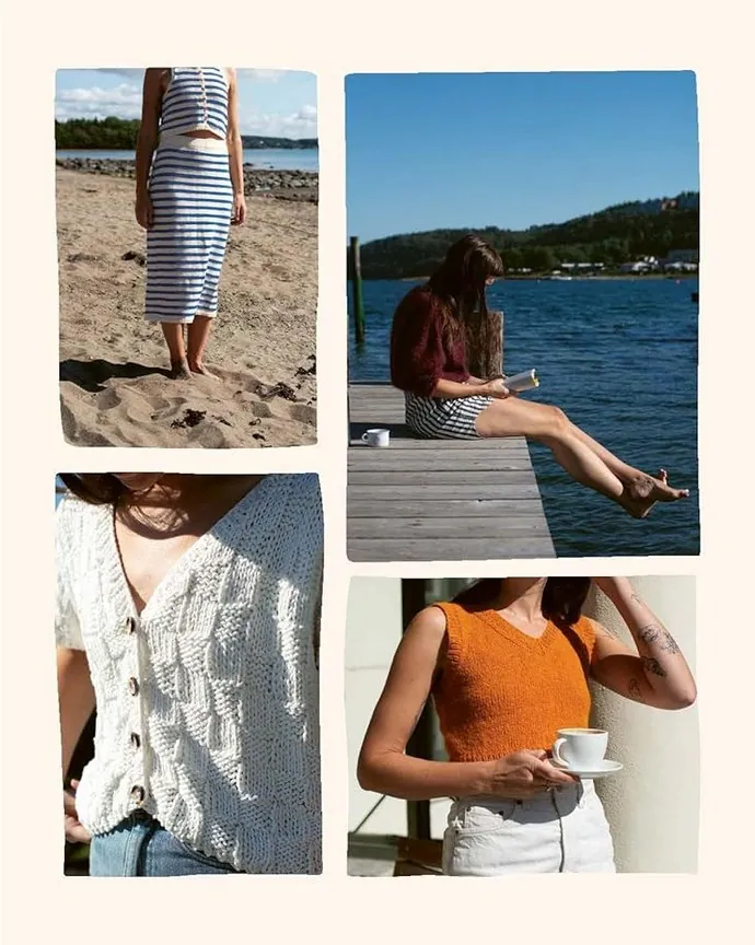 Summer Knits. 20 Light Patterns for the Warmer Months — Іда Вірак Треттевік, фото 6