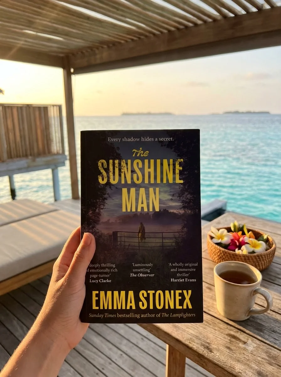 Sunshine Man — Emma Stonex, обкладинка