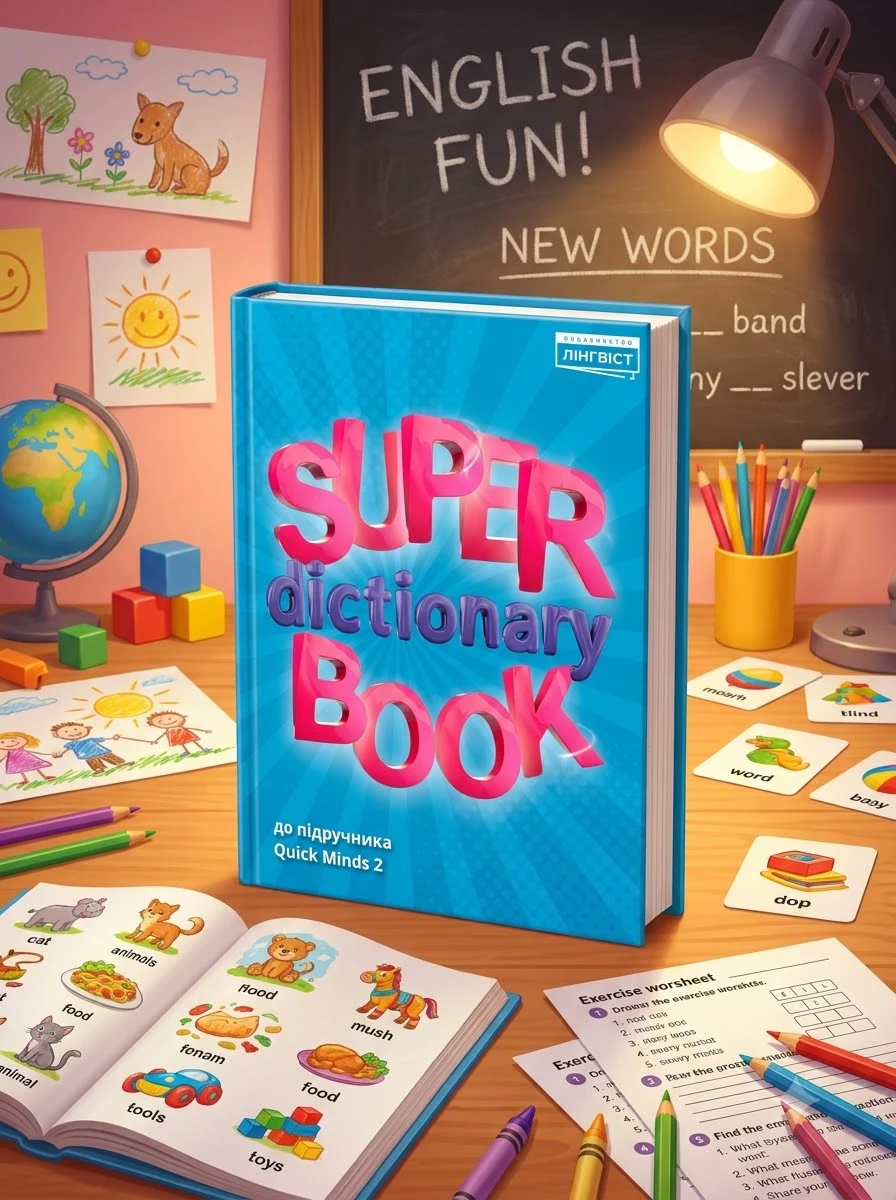Super Dictionary Book 2 Quick Minds, фото 2