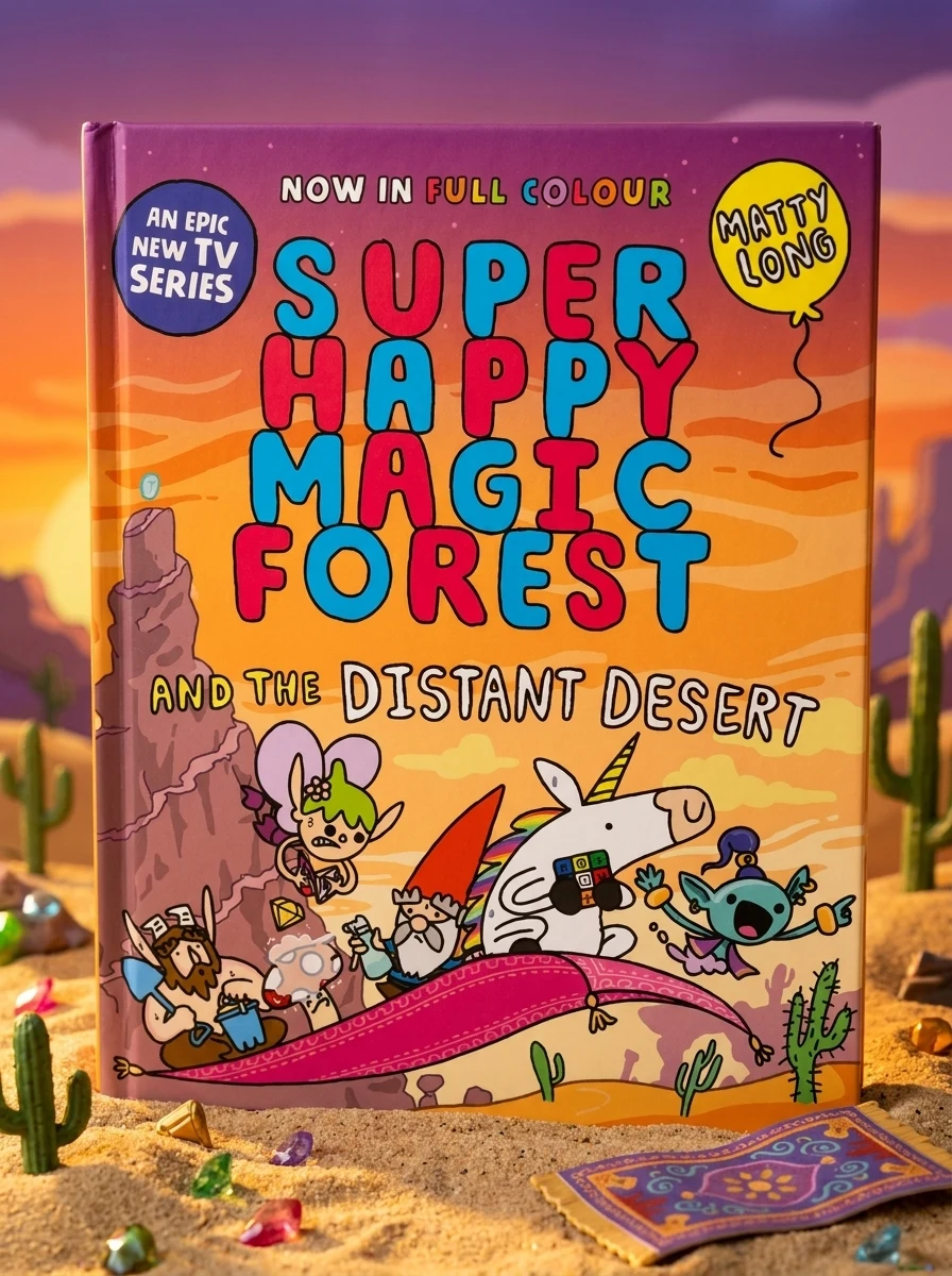 Super Happy Magic Forest and the Distant Desert