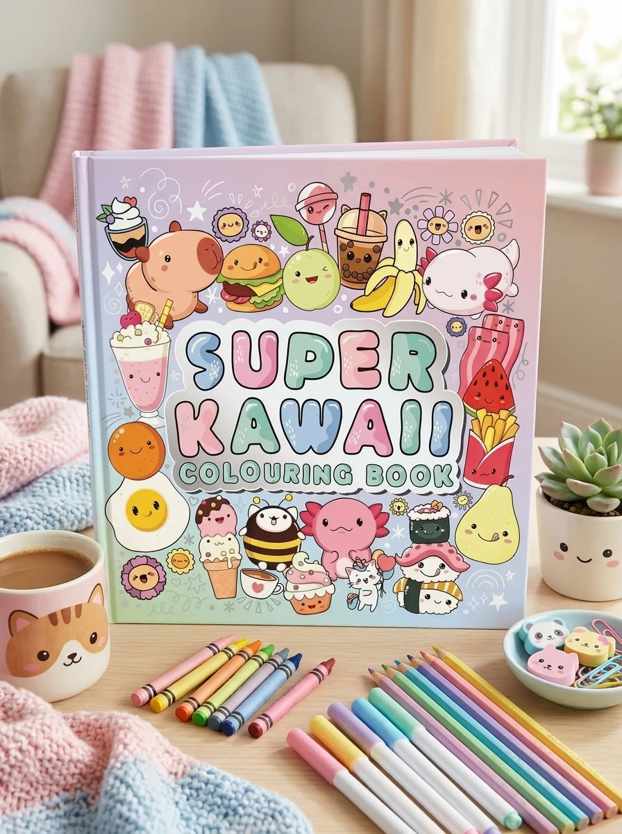 Super Kawaii Colouring Book — Дитяча література
