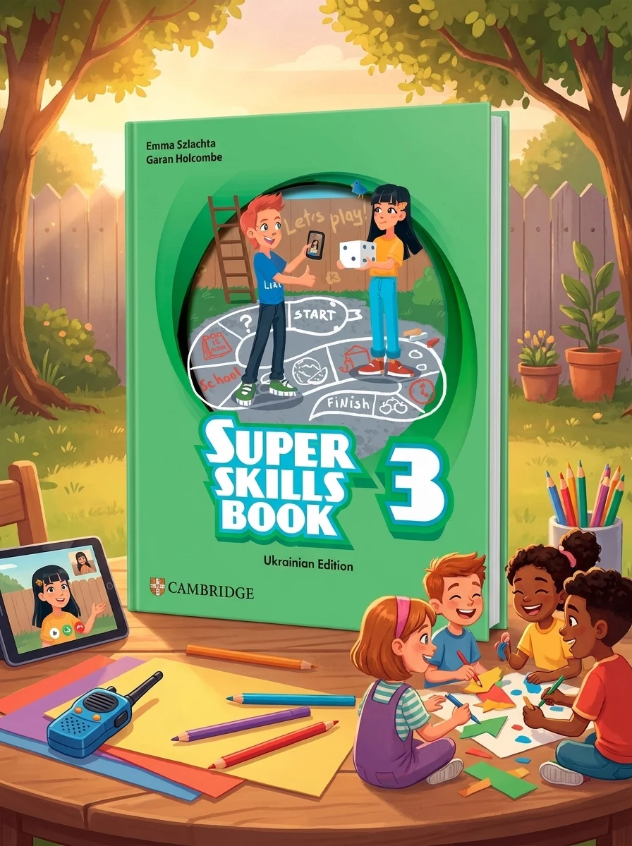 Super Minds 3 Super Skills Book (Ukrainian edition) — Вивчення мов