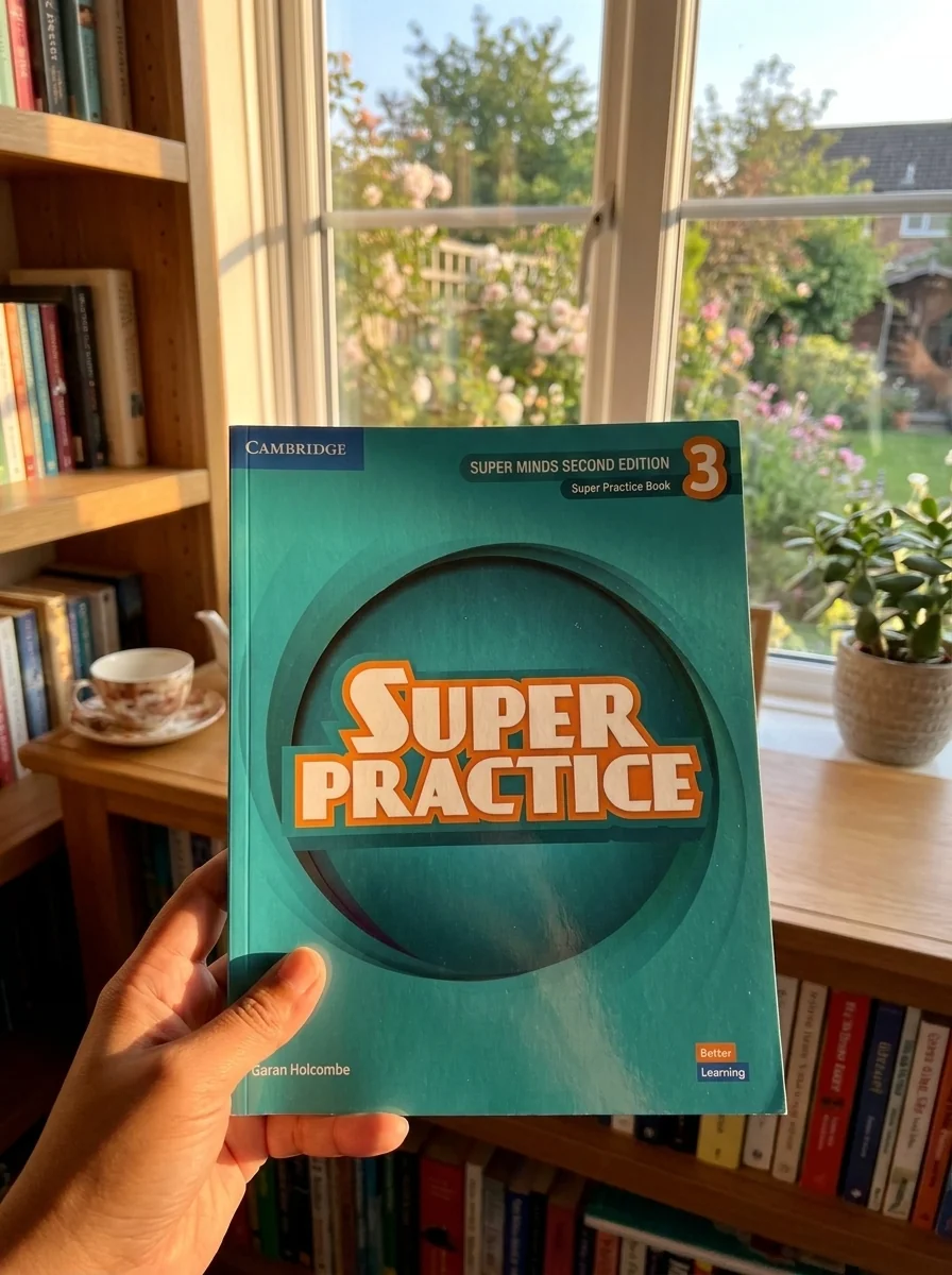 Super Minds Level 3. Super Practice Book British English — Гаран Холкомб, обкладинка
