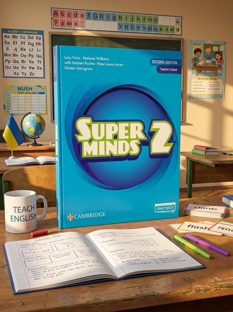 Super Minds НУШ 2. Teacher’s Book (Ukrainian edition)